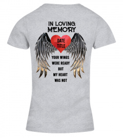 Family In Love Memory Heart Custom Shirt Ver 2