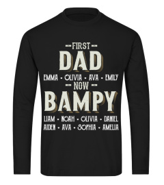 First Dad - Now Bampy - Personalized names