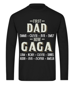 First Dad - Now Gaga - Personalized names