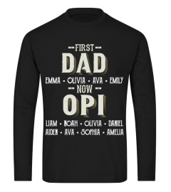 First Dad - Now Papa - Personalized Names