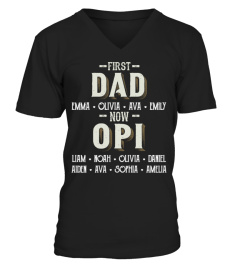 First Dad - Now Papa - Personalized Names