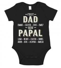 First Dad - Now Papal - Personalized names