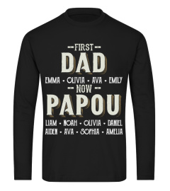 First Dad - Now Papou - Personalized names