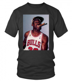Michael Jordan championship cigar T-shirt