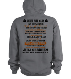 Juli GEBOREN - DIE RÜCKSEITE