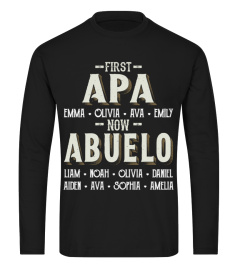 First Apa - Now Abuelo - Personalized Names