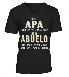 First Apa - Now Abuelo - Personalized Names