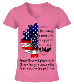 Happiness is being a Mamaw - Personalized