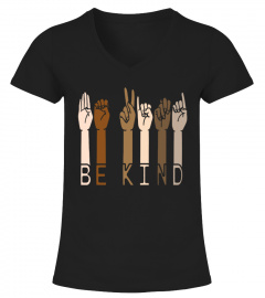 Be Kind Hand Sign Language Shirt