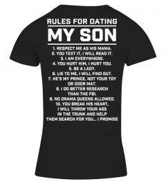 Rules for dating my son