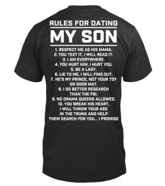 Rules for dating my son