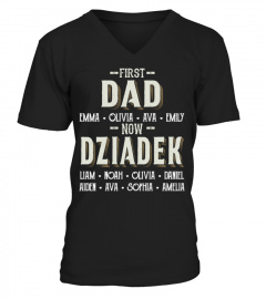 First Dad - Now Dziadek - Personalized names