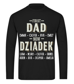 First Dad - Now Dziadek - Personalized names