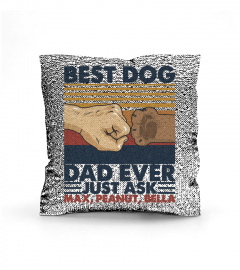 Personalized Dog Dad T-Shirt, Best Dog Dad Ever, Vintage Fist Pump, Dog Lover, Dog Owner, Pet Father, Fathers Day, Customized Dogs Names