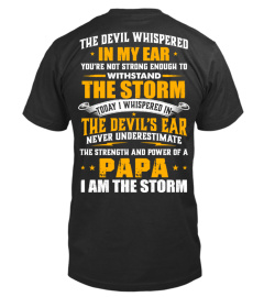 Papa is the storm