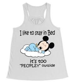 I Like To Stay In Bed Mouse