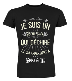 Je suis un Beau-Papa qui Déchire Personnalisable | Cadeau T-Collector®