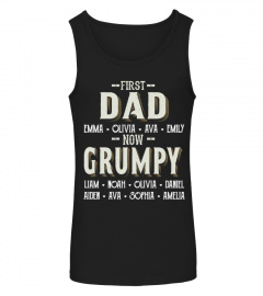 First Dad - Now Grumpy - Personalized Names