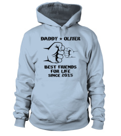 Daddy Mommy and Kid - Best Friend for life Personalized names & year