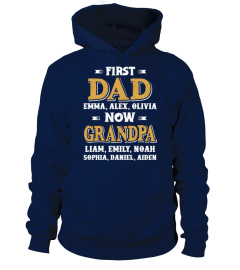 Customize Names First DAD Now GRANDPA