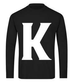 Letter K Alphabet Spell Words Name Initial Premium T-Shirt