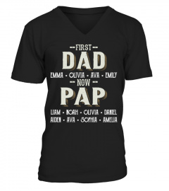 First Dad - Now Pap - Personalized Names