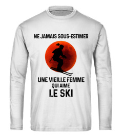 Ne jamais sous-estimer une vieille femm - Skiing