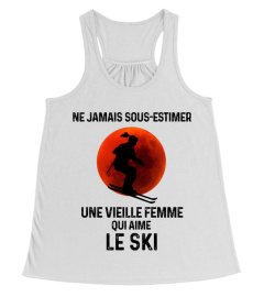 Ne jamais sous-estimer une vieille femm - Skiing