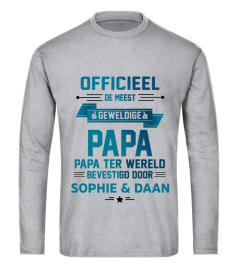 OFFICIEEL DE MEEST GEWELDIGE PAPA