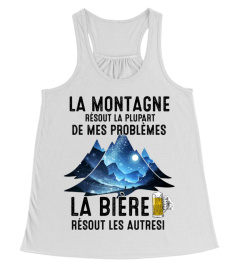 la montagne résout la plupart de mes problèmes - Mountain - beer