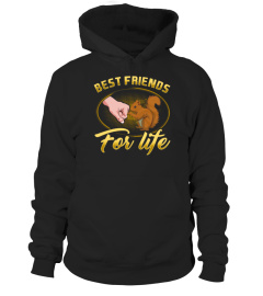 Squirrel Best Friends For Life Gift Friend Lovers T-Shirt