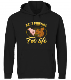 Squirrel Best Friends For Life Gift Friend Lovers T-Shirt