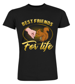 Squirrel Best Friends For Life Gift Friend Lovers T-Shirt