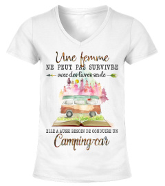 CAMPING -CAR- UNE FEMME - SURVIVRE - 4