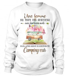 CAMPING -CAR- UNE FEMME - SURVIVRE - 4