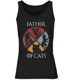 Father of Cats Shirt - Cat Lovers Cat Dad Fabulous Gift