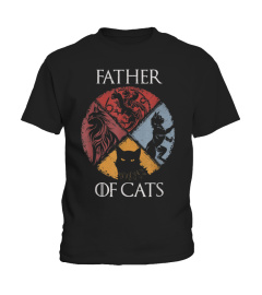 Father of Cats Shirt - Cat Lovers Cat Dad Fabulous Gift