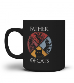 Father of Cats Shirt - Cat Lovers Cat Dad Fabulous Gift