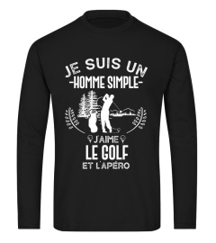 Je suis un homme simple - Golf