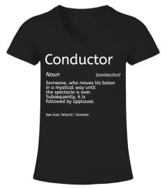 The perfect T-Shirt for every conductor!