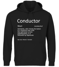 The perfect T-Shirt for every conductor!