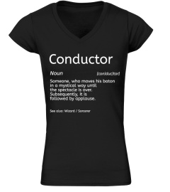 The perfect T-Shirt for every conductor!