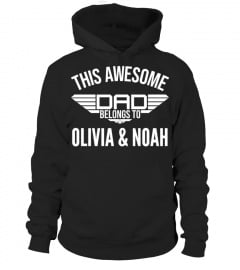 This awesome Dad belongs to Customize