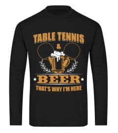 table tennis beer