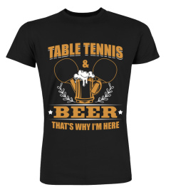 table tennis beer