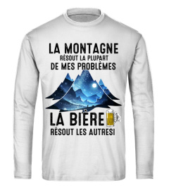 la montagne résout la plupart de mes problèmes - Mountain - beer