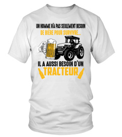 Un Homme Bière - Tracteur