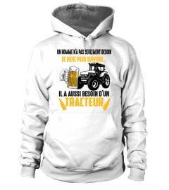 Un Homme Bière - Tracteur