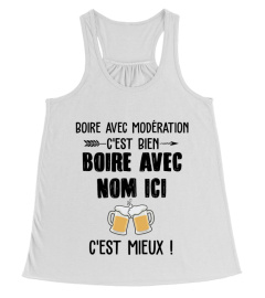 BOIRE AVEC "NOM ICI"