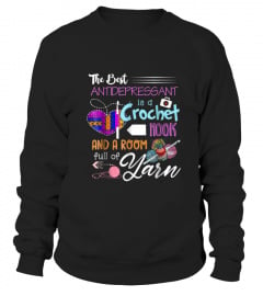 The best antidepressant Funny Crochet T-shirt